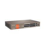 Secureye S-16GE-2UG-1UF-300W-NB 16+2+1 Gigabit PoE Switch