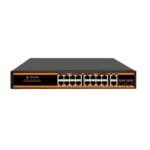 Secureye S-16GE-M-2UG-LD-AI-VLAN 16Port Manage PoE Switch