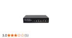Secureye S-4FE-2UE-LD 4+2 Ports PoE Switch (10/100) 