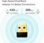 TP-Link Archer T2U Nano AC600 Wireless USB Adapter