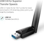 TP-Link Archer T3U Nano AC1300 Wireless USB Adapter