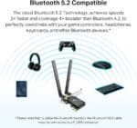 TP-Link Archer TX20E AX1800 Wi-Fi 6 BT 5.2 PCIe Adapter