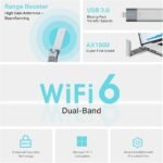 TP-Link Archer TX21UH AX1800 High Gain Wireless USB Adapter