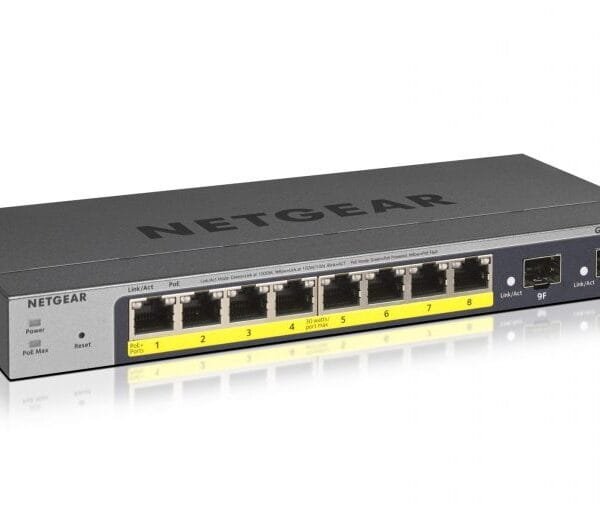 NETGEAR GS110TP-300EUS 8P GE POE SMART MANAGED PRO SWITCH