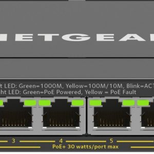 ETGEAR GS308EPP 100PES 8Port Gb Ethernet Plus PoE+ Switch