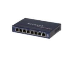NETGEAR GS108GE 8-Port Copper Gigabit Switch