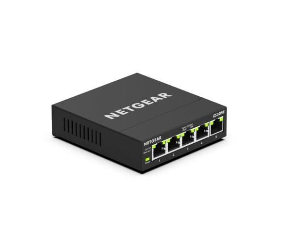 NETGEAR GS305E-100PES 5-Port Gigabit Smart Plus Switch