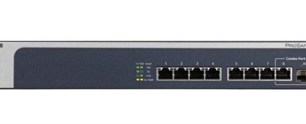 NETGEAR XS508M-100EUS 8-Port 10G/Multi-Gigabit Unmanaged Switch
