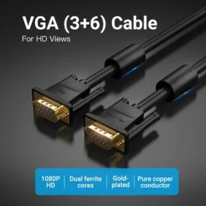 Vention VGA Male to Male Cable 8m - VEN-DAEBK - Image 2