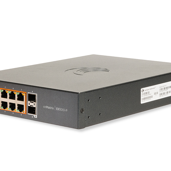 Cambium cnMatrix EX1010-P Switch 8PoE+Managed Switch