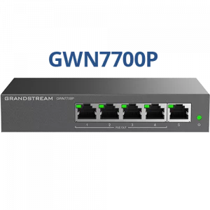 Grandstream GWN7700P 5Port Gigabit Unmanaged PoE+ Switch