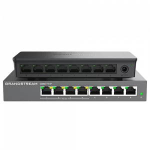 Grandstream GWN7711 8Port Gigabit Layer 2 Lite Managed Switch with 4× PoE/PoE+/Passive PoE