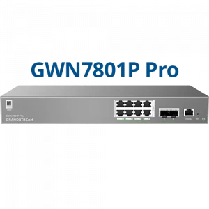 Grandstream GWN7801P Pro Enterprise Layer 2++ Managed PoE Switch