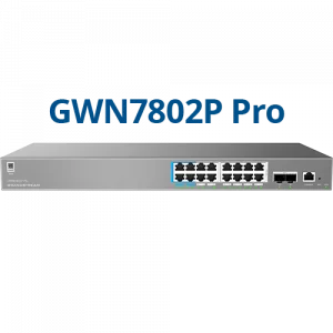 Grandstream GWN7802P Pro Enterprise Layer 2+Managed PoE Switch