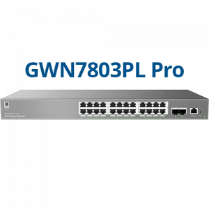 Grandstream GWN7803PL Pro Enterprise Layer 2+Managed PoE Switch