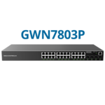 Grandstream GWN7803P 24Port Layer 2+ Managed PoE Switch 