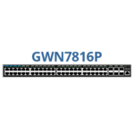 Grandstream GWN7816P 48Port Layer 3 Managed PoE+Switch