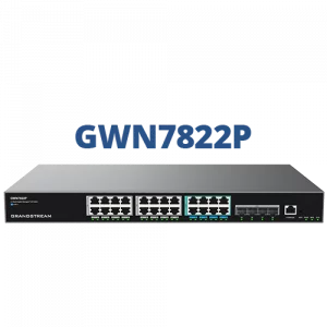 Grandstream GWN7822P Layer 3 Multi-Gigabit Managed PoE Switch