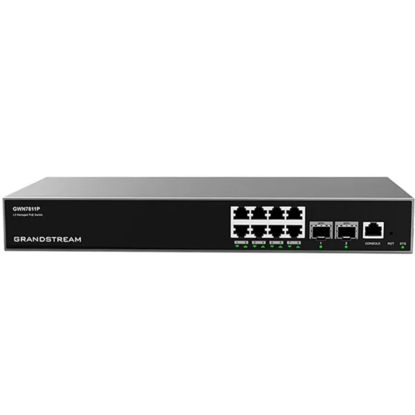 Grandstream GWN7811 8Port Layer 3 Managed Network Switch