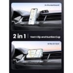 Ugreen CD345 Magnetic Car Wireless Charger - UG-15120 - Image 5