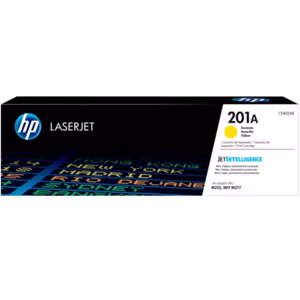 HP 201A Yellow Original LaserJet Toner Cartridge - CF402A