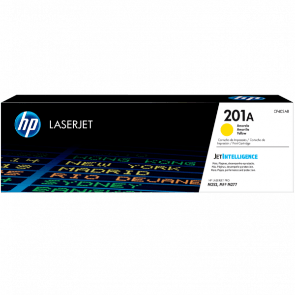 HP 201A Yellow Original LaserJet Toner Cartridge - CF402A