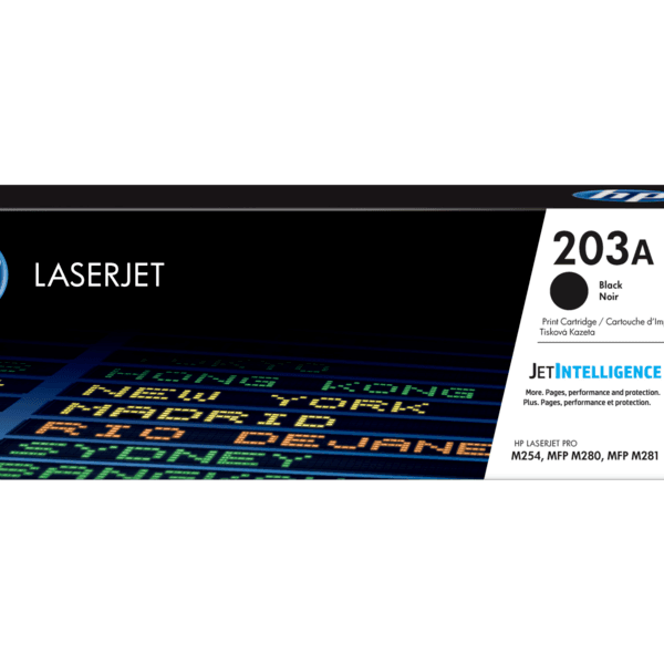 HP 203A Black Original LaserJet Toner Cartridge - CF540A