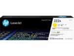HP 222A Yellow Original LaserJet Toner Cartridge - W2222A W2222A