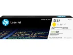 HP 222A Yellow Original LaserJet Toner Cartridge - W2222A W2222A