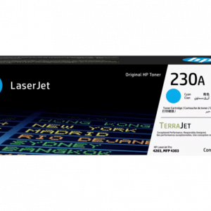 HP 230A Cyan Original LaserJet Toner Cartridge - W2301A