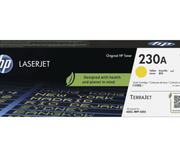 HP 230A Yellow Original LaserJet Toner Cartridge - W2302A