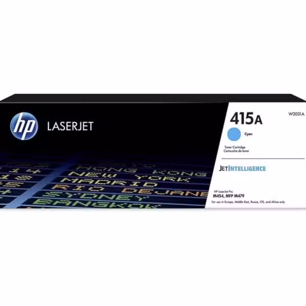 HP 415A Cyan Original LaserJet Toner Cartridge - W2031A