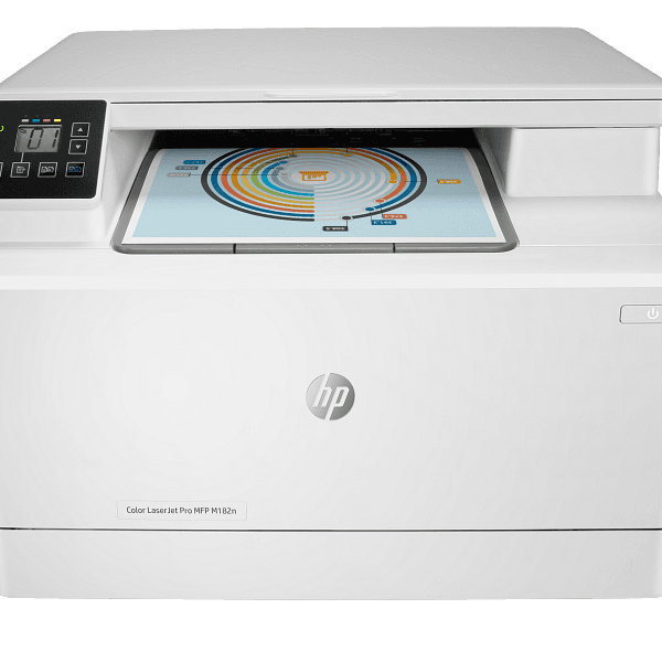 HP Color LaserJet Pro MFP M182n Printer - 7KW54A