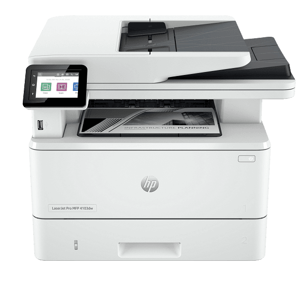 HP LaserJet Pro MFP 4103fdw Printer - 2Z629A