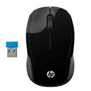 HP Wireless Mouse 200 Black - X6W31AA