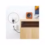 Ugreen Single-Port Wall Plate White UG-80180 - Image 2