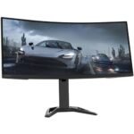 Lenovo Legion R34w-30 34" WQHD Curved Gaming Monitor, 180Hz - 67C7GACBAE