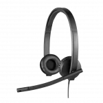 Logitech H570e Stereo USB-A Headset Noise Cancelling Mic - 981-000575