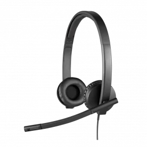 Logitech H570e Stereo USB-A Headset Noise Cancelling Mic - 981-000575