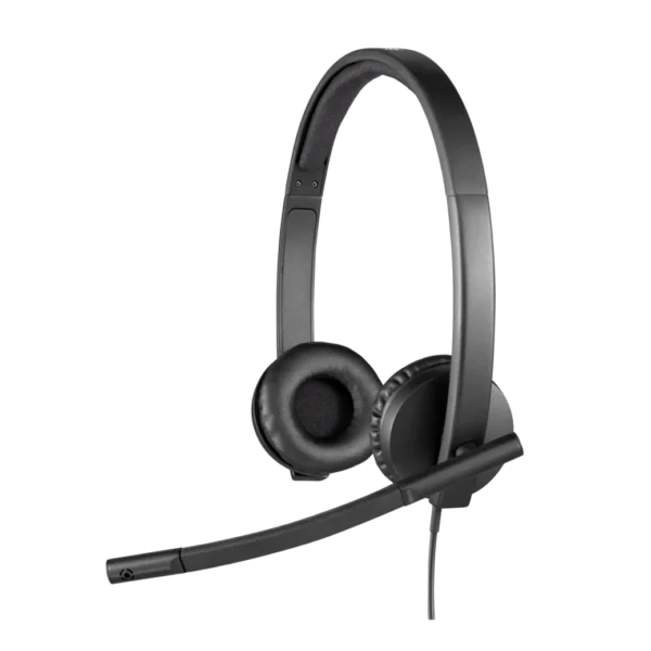 Logitech H570e Stereo USB-A Headset Noise Cancelling Mic - 981-000575