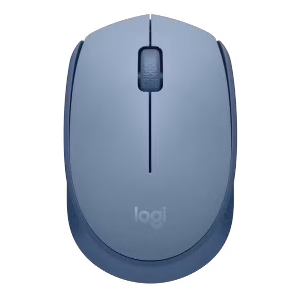 Logitech M171 Wireless Mouse Blue Grey - 910-006866