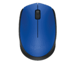 Logitech M171 Wireless Mouse Blue Grey - 910-006866 910-006866
