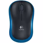 Logitech M185 Wireless Mouse, Blue - 910-002236