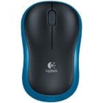 Logitech M185 Wireless Mouse, Blue - 910-002236