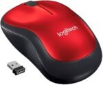 Logitech M185 Wireless Mouse Red - 910-002237 910-002237
