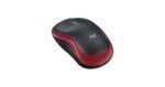 Logitech M185 Wireless Mouse Red - 910-002237 910-002237