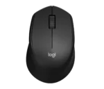 Logitech M330 Silent Plus Wireless Mouse - Black - 910-004909