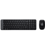 Logitech MK220 Wireless Keyboard and Mouse Combo - Black - 920-003161