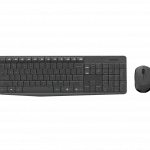 Logitech MK235 Wireless Keyboard and Mouse Combo - Grey - 920-007931