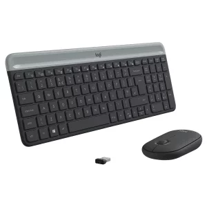 Logitech MK470 Slim Wireless Keyboard and Mouse Combo - Graphite - 920-009204